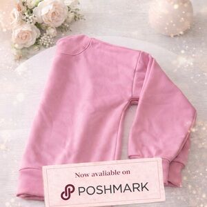 Classic Pink Crewneck Sweater